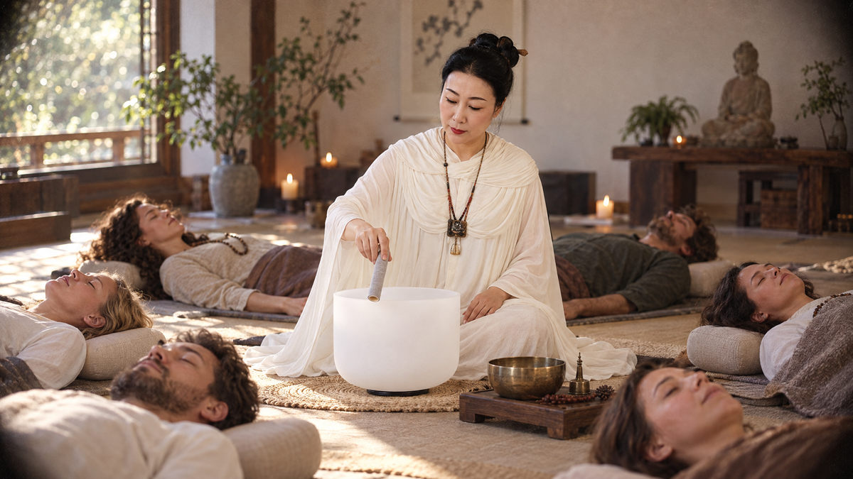 1:1 Sound Healing Session with Shanyi — In Person or Online